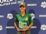 Bangladesh player Shohely Akhter