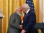 US President Donald Trump shakes hands with Prime Minister Narendra Modi during a joint press conference in the East Room of the White House in Washington, DC, US President Donald Trump shakes hands with Prime Minister Narendra Modi during a joint press conference in the East Room of the White House in Washington, DC,