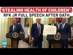 ‘Vaccine Sceptic’ RFK Jr Reveals Big Plan After Taking Oath As Health Secretary In Trump’s Presence