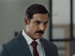 John Abraham in a still from The Diplomat. John Abraham in a still from The Diplomat.