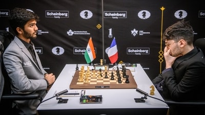It was a closely-fought encounter and at one point, it looked like D Gukesh would crumble to another defeat. It was a closely-fought encounter and at one point, it looked like D Gukesh would crumble to another defeat.