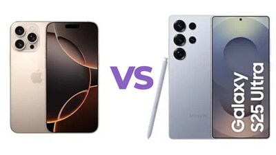 Check out the detailed comparison between the iPhone 16 Pro Max and Samsung Galaxy S25 Ultra. (Amazon) Check out the detailed comparison between the iPhone 16 Pro Max and Samsung Galaxy S25 Ultra. (Amazon)
