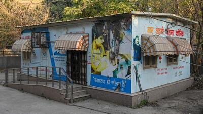 A Mohalla Clinic in Jangpura in south-east Delhi on Friday. (Sanchit Khanna/HT Photo) A Mohalla Clinic in Jangpura in south-east Delhi on Friday. (Sanchit Khanna/HT Photo)
