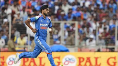 Arshdeep Singh during the third ODI against England earlier this week. (PTI) Arshdeep Singh during the third ODI against England earlier this week. (PTI)