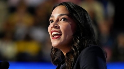 Alexandria Ocasio-Cortez's office hosts an online meeting on ICE tactics and deportation prevention. (AP Photo/Jacquelyn Martin, File) (AP) Alexandria Ocasio-Cortez's office hosts an online meeting on ICE tactics and deportation prevention. (AP Photo/Jacquelyn Martin, File) (AP)