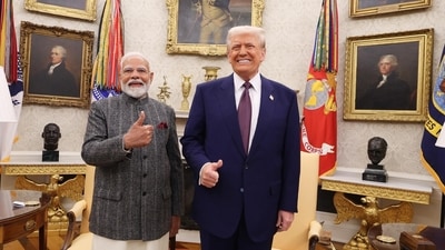 Prime Minister Narendra Modi met with US President Donald Trump at the White House in Washington, DC, to discuss strengthening the India-US bilateral partnership across various sectors. (narendramodi-X) Prime Minister Narendra Modi met with US President Donald Trump at the White House in Washington, DC, to discuss strengthening the India-US bilateral partnership across various sectors. (narendramodi-X)