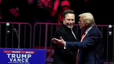 It was Musk’s idea to speak with reporters on Tuesday at the Oval Office with his four-year-old son, X, by his side. “He showed up with his kid. We rolled with it,” the official said. (REUTERS)