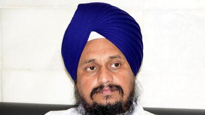 Giani Harpreet Singh was sacked as Takht Damdama Sahib jathedar on February 10. (HT File) Giani Harpreet Singh was sacked as Takht Damdama Sahib jathedar on February 10. (HT File)