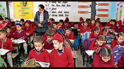 Punjab is among the four states that have not reserved seats in private unaided schools. (HT File) Punjab is among the four states that have not reserved seats in private unaided schools. (HT File)