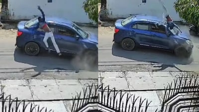 The incident took place in Uttar Pradesh, Lucknow, on Wednesday. (X/@@ManojSh28986262) The incident took place in Uttar Pradesh, Lucknow, on Wednesday. (X/@@ManojSh28986262)