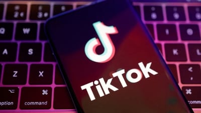 TikTok app logo is seen in this illustration. (Reuters)