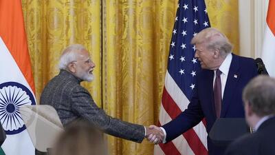 The focus on counter-terrorism featured in the joint declaration issued after the meeting between Prime Minister Narendra Modi and President Donald Trump. (AP) The focus on counter-terrorism featured in the joint declaration issued after the meeting between Prime Minister Narendra Modi and President Donald Trump. (AP)