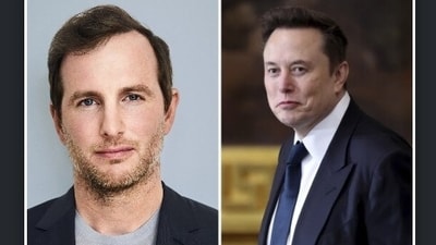 Joe Gebbia has reportedly started working with Musk as he showed up at the headquarter of the Office of Personnel Management in downtown Washington, D.C on Friday morning. (AP) Joe Gebbia has reportedly started working with Musk as he showed up at the headquarter of the Office of Personnel Management in downtown Washington, D.C on Friday morning. (AP)