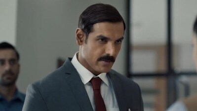 John Abraham in a still from The Diplomat. John Abraham in a still from The Diplomat.