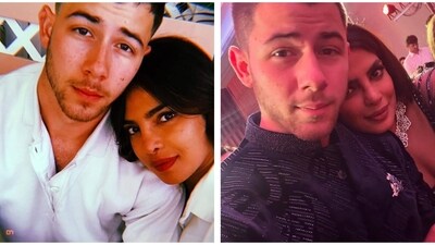 Priyanka Chopra posted a pair of pictures on Valentine's Day. Priyanka Chopra posted a pair of pictures on Valentine's Day.