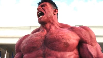 Harrison Ford as the Red Hulk Harrison Ford as the Red Hulk