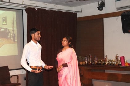 Motilal Nehru College students presented their production Maa