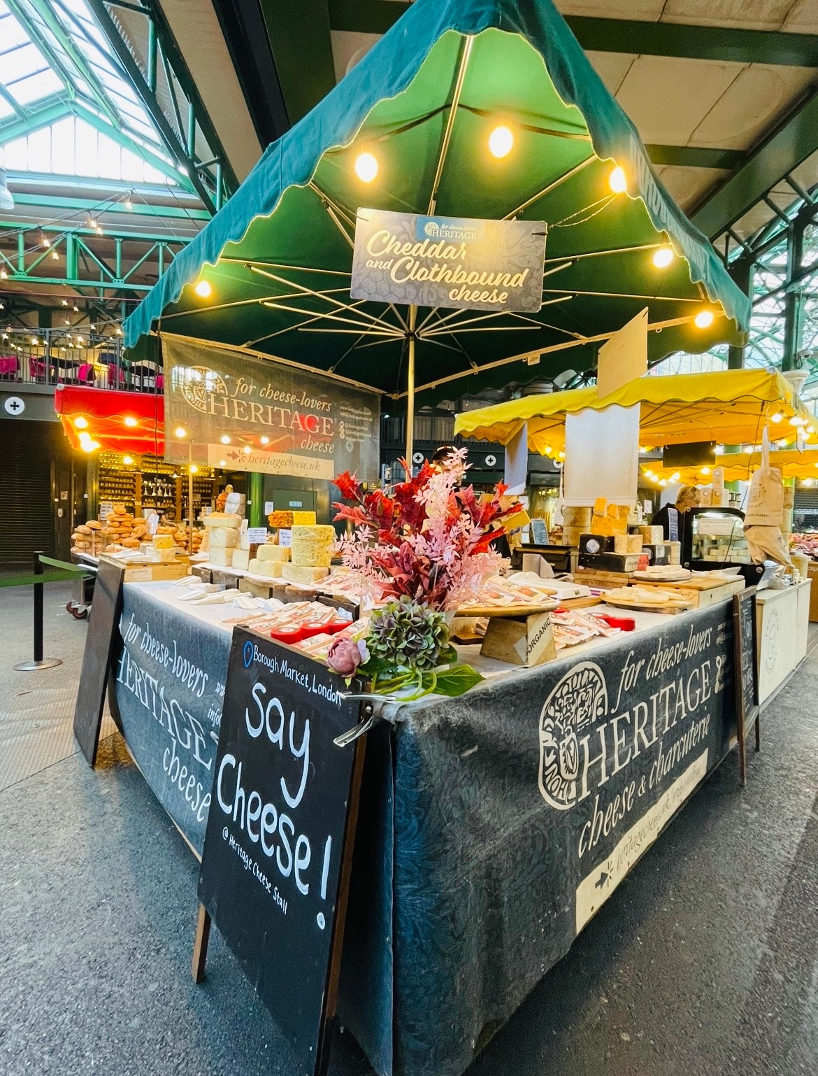 The popular Borough Market where Bridget Jones often got a snack (Teja Lele) The popular Borough Market where Bridget Jones often got a snack (Teja Lele)