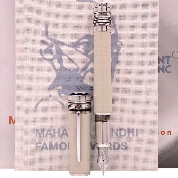 The ill-advised Montblanc pen. The ill-advised Montblanc pen.