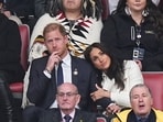 Britain's Prince Harry and Meghan Markle, the Duke and Duchess of Sussex, attend the opening ceremony of the 2025 Invictus Games in Vancouver, Canada, Saturday, Feb. 8, 2025. (Aaron Chown/PA via AP) Britain's Prince Harry and Meghan Markle, the Duke and Duchess of Sussex, attend the opening ceremony of the 2025 Invictus Games in Vancouver, Canada, Saturday, Feb. 8, 2025. (Aaron Chown/PA via AP)