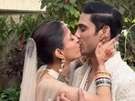 Prateik Babbar and Priya Banerjee's first appearance after marriage. Prateik Babbar and Priya Banerjee's first appearance after marriage.