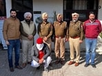 The accused in police custody. (HT) The accused in police custody. (HT)