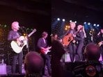 Don Felder, 77, was immediately escorted offstage during a Rock Legends Cruise performance. The cruise embarks on a voyage from Miami to the Bahamas. Don Felder, 77, was immediately escorted offstage during a Rock Legends Cruise performance. The cruise embarks on a voyage from Miami to the Bahamas.