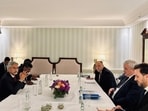 Jaishankar holds discussions with Ukrainian foreign minister Andrii Sybiha on the sidelines of MSC 2025. 