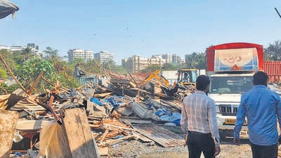 Mhada reclaims eight acres in Juhu-Andheri after high court nod to clear unauthorised structures Mhada reclaims eight acres in Juhu-Andheri after high court nod to clear unauthorised structures