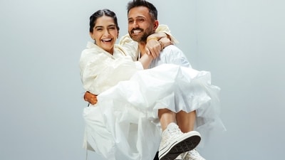 Sonam Kapoor shared a post on Instagram as she too celebrated the event. In the pictures, Sonam posed with her husband Anand Ahuja. In a photo, Anand was seen carrying Sonam in his arms. She wrote, "Forever grateful for you, my forever crush, who hogs the bed and steals the blanket, but I still love you more than online shopping… just don’t ask for my fries! Happy love day! #EverydayPhenomenal." 