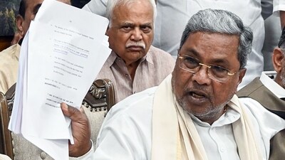 Karnataka Chief Minister Siddaramaiah. File Photo Karnataka Chief Minister Siddaramaiah. File Photo