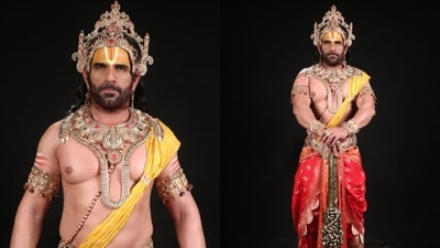 Arav Chowdharry as Kesari in upcoming show, Veer Hanuman. Arav Chowdharry as Kesari in upcoming show, Veer Hanuman.