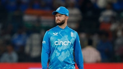 England's Ben Duckett during the ODIs against India (REUTERS)
