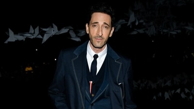 Adrien Brody attends the Thom Browne Fall/Winter 2025 fashion show as part of NYFW on Tuesday, Feb. 11, 2025, at The Shed in New York. (Evan Agostini/Invision/AP) Adrien Brody attends the Thom Browne Fall/Winter 2025 fashion show as part of NYFW on Tuesday, Feb. 11, 2025, at The Shed in New York. (Evan Agostini/Invision/AP)