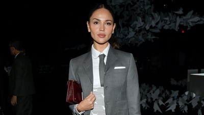 Eiza Gonzalez attends the Thom Browne Fall/Winter 2025 fashion show as part of New York Fashion Week on Tuesday, Feb. 11, 2025, at The Shed in New York. (Evan Agostini/Invision/AP) Eiza Gonzalez attends the Thom Browne Fall/Winter 2025 fashion show as part of New York Fashion Week on Tuesday, Feb. 11, 2025, at The Shed in New York. (Evan Agostini/Invision/AP)