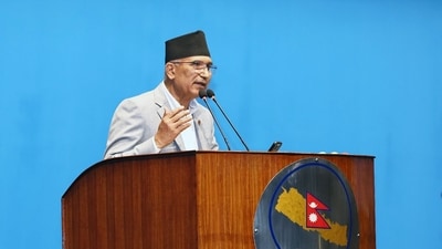 Nepal's deputy prime minister Bishnu Paudel Pokhara. (X/MOFNepal ) Nepal's deputy prime minister Bishnu Paudel Pokhara. (X/MOFNepal )