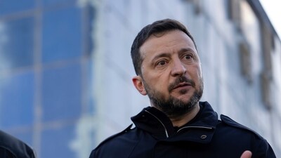 President Volodymyr Zelenskiy stated on Friday that Ukraine has little chance of surviving Russia's attack without American assistance, following phone conversations between Zelenskiy and Russian President Vladimir Putin this week. (AP) President Volodymyr Zelenskiy stated on Friday that Ukraine has little chance of surviving Russia's attack without American assistance, following phone conversations between Zelenskiy and Russian President Vladimir Putin this week. (AP)