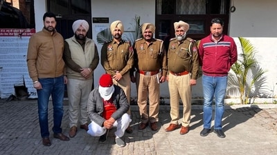 The accused in police custody. (HT) The accused in police custody. (HT)