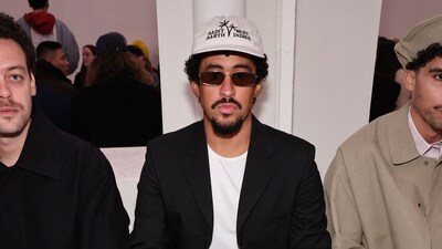 Bad Bunny attends the Calvin Klein Collection fashion show during February 2025 New York Fashion Week on February 07, 2025 in New York City. (Getty Images via AFP) Bad Bunny attends the Calvin Klein Collection fashion show during February 2025 New York Fashion Week on February 07, 2025 in New York City. (Getty Images via AFP)