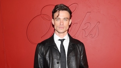 Thomas Doherty attends the Saks Fifth Avenue NYFW Kick-Off Party at Crane Club on February 05, 2025 in New York City. (Getty Images via AFP) Thomas Doherty attends the Saks Fifth Avenue NYFW Kick-Off Party at Crane Club on February 05, 2025 in New York City. (Getty Images via AFP)