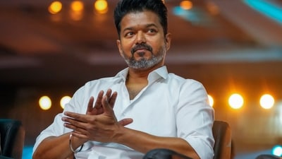 Actor and TVK chief Vijay's security has been beefed up after threats. (PTI) Actor and TVK chief Vijay's security has been beefed up after threats. (PTI)