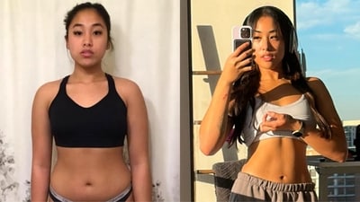Meagan Nunez, a fitness trainer, lost 13 kg without following any strict diets. (Instagram/@meagnunez) Meagan Nunez, a fitness trainer, lost 13 kg without following any strict diets. (Instagram/@meagnunez)