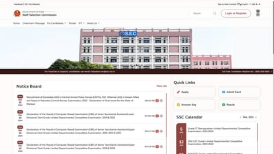 SSC CHT Result 2024 for Paper 1 declared at ssc.gov.in, direct link here SSC CHT Result 2024 for Paper 1 declared at ssc.gov.in, direct link here
