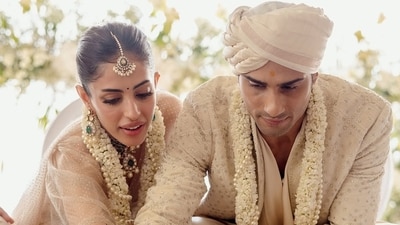Prateik made his relationship with Priya Instagram official on Valentine's Day last year. He was previously married to Sanya Sagar, but they reportedly parted ways during the lockdown after tying the knot on January 23, 2019. Prateik made his relationship with Priya Instagram official on Valentine's Day last year. He was previously married to Sanya Sagar, but they reportedly parted ways during the lockdown after tying the knot on January 23, 2019.