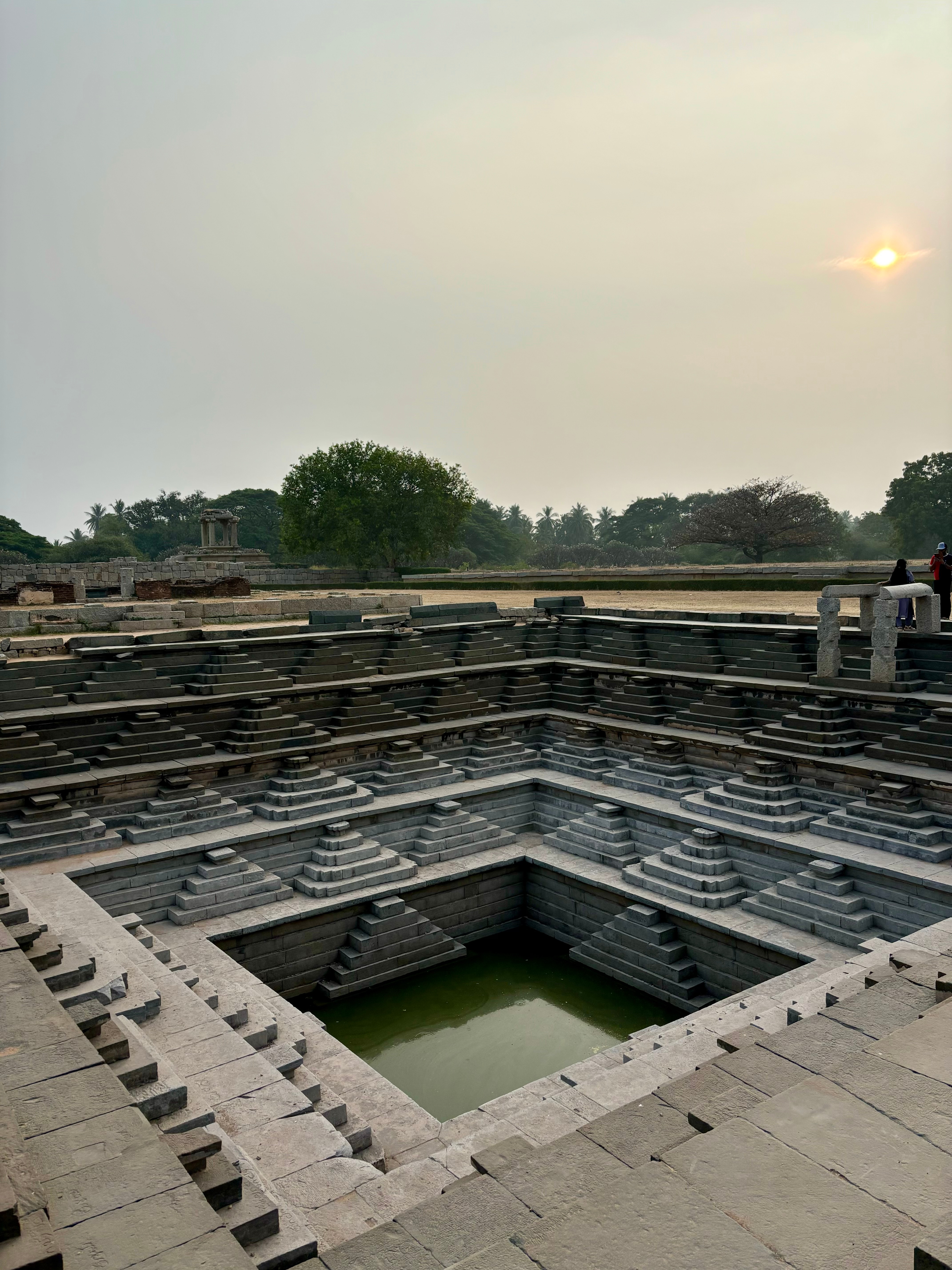 A stepwell in the royal enclosure. (Photo by Mridula Ramesh) A stepwell in the royal enclosure. (Photo by Mridula Ramesh)