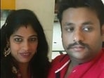 The couple was attacked by five armed robbers. The couple was attacked by five armed robbers.