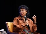 Kiran Rao at the Indian Screenwriters Conference in Mumbai on Saturday.