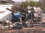 A scene from the site of the explosion (ANI) A scene from the site of the explosion (ANI)