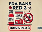 FDA bans red 3 dye in food supply due to cancer concerns linked to lab studies. FDA bans red 3 dye in food supply due to cancer concerns linked to lab studies.