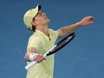 Jannik Sinner celebrates after defeating Alexander Zverev in the men's singles final at the Australian Open. Jannik Sinner celebrates after defeating Alexander Zverev in the men's singles final at the Australian Open.